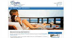 Desktop Screenshot of europacreteproperties.com